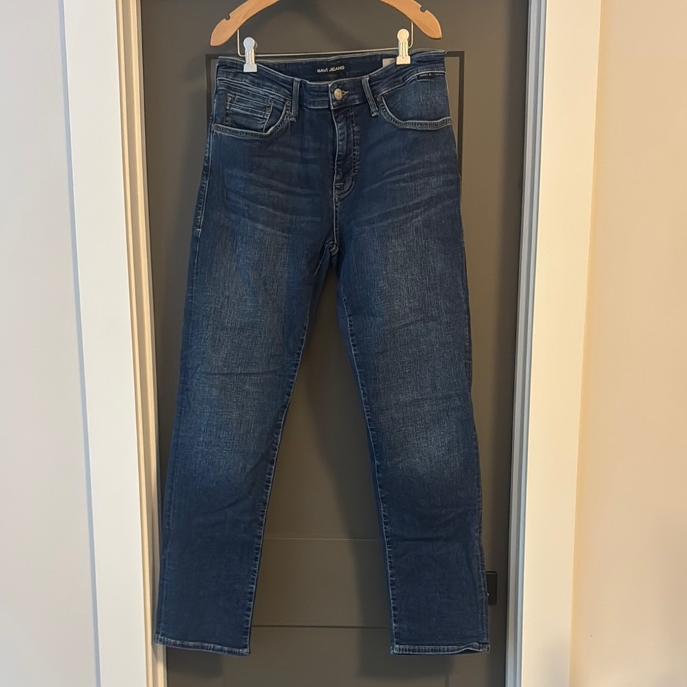 Mavi Men’s Straight Leg Blue Jeans